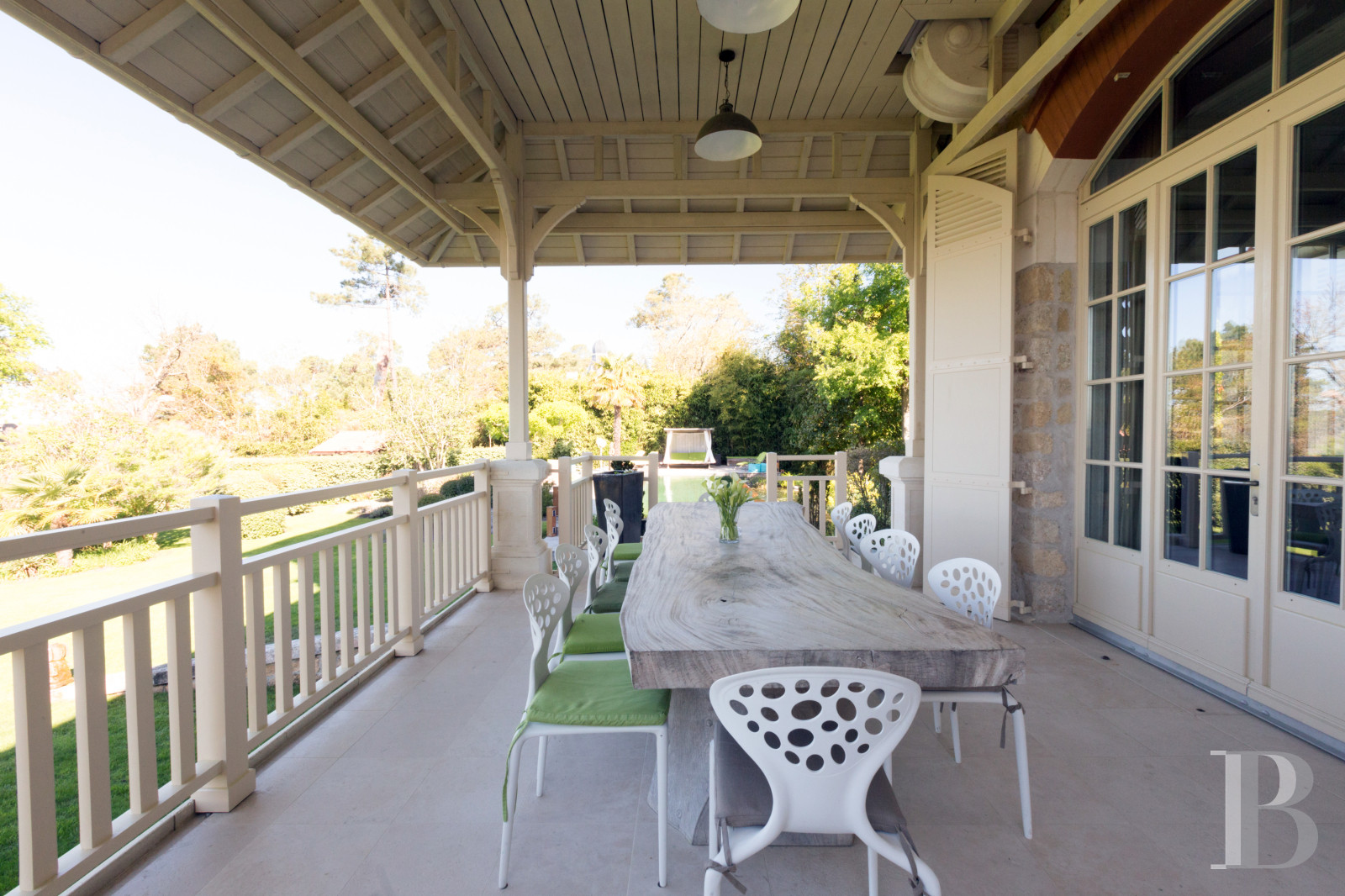 An early 20th-century villa with Italian accents in Lanton, in the Arcachon basin - photo  n°5